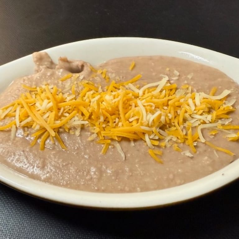 Delicious Refried Beans Await