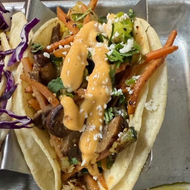 Veggie Tacos.